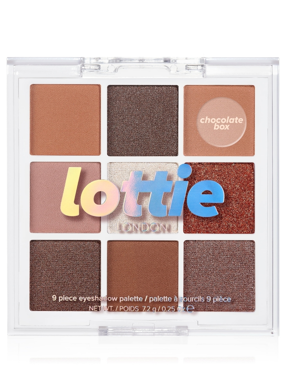 Lottie London 9 Pan Eyeshadow Palette Chocolate Box